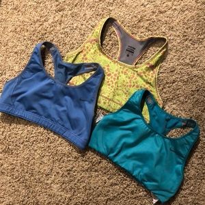 Lot of 3 Nike DRI-FIT Sports Bras SZ S